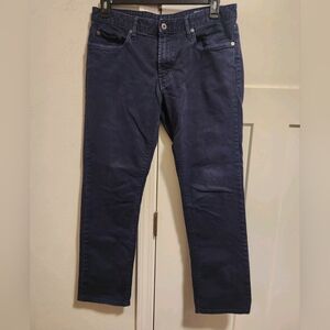 Bonobos Blue Denim Dark Wash Stretch Jean Mens Size 34×32 Pants